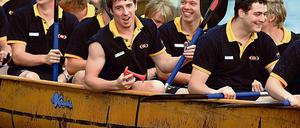 Erstmals ganz vorn. Die OSC-Wasserballer siegten im Bundesliga-Rennen.