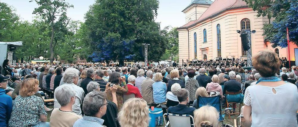 Bestens besucht. Die zehnte Auflage von „Klassik am Weberplatz“.