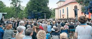 Bestens besucht. Die zehnte Auflage von „Klassik am Weberplatz“.