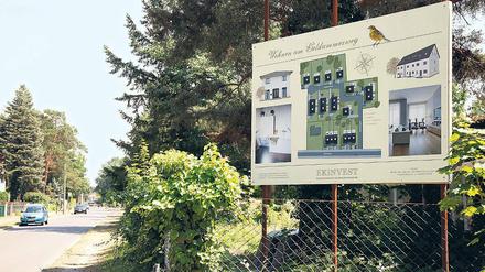 Geplant. Auf dem Areal sollen Doppel- und Reihenhäuser entstehen.