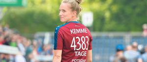 Sie sagt Tschüss. Tabea Kemme verlässt nach zwölf Jahren - genauer: 4383 Tagen - den 1. FFC Turbine Potsdam.