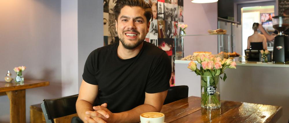 Das Café "what do you fancy love" von Giacomo Vogel eröffnet Café in der Potsdamer Dortustraße.