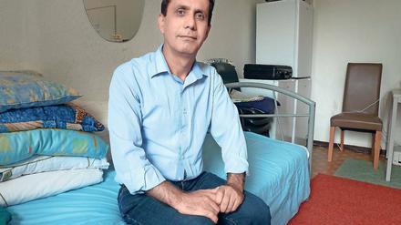 Auf gut Glück. Sardar Kalash floh 2015 aus Syrien nach Deutschland und wohnt derzeit in einem Heim in Ludwigsfelde (Teltow-Fläming). Seiner Frau und den Kindern wollte er die Strapazen der Flucht ersparen und sie später nachholen.