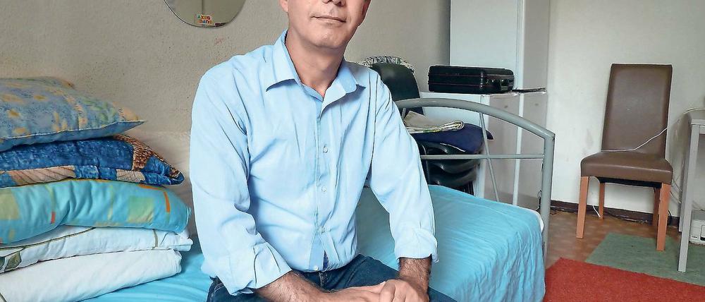 Auf gut Glück. Sardar Kalash floh 2015 aus Syrien nach Deutschland und wohnt derzeit in einem Heim in Ludwigsfelde (Teltow-Fläming). Seiner Frau und den Kindern wollte er die Strapazen der Flucht ersparen und sie später nachholen.