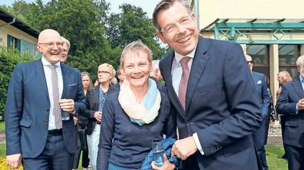 Alte und neue Chefin. Als Brandenburgs Kulturministerin war Sabine Kunst über den Stiftungsrat der Schlösserstiftung auch Chefin von Hartmut Dorgerloh. Das ist sie auch im Humboldt-Forum wieder – als Präsidentin der Humboldt-Universität hat sie auch einen Sitz im Stiftungsrat des Forums.