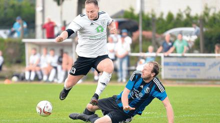 Überragendes Team. Mit einer beeindruckenden Bilanz setzte sich Fortuna Babelsberg um Dennis Weber (l.) in der Landesklasse West.