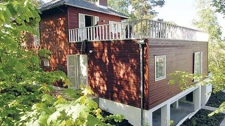 Kleinod. Einsteins Sommerhaus dient als Residenz für Stipendiaten.
