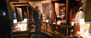 Ab nach Hogwarts. In der Ausstellung werden begehbare Sets aus der Schule für Hexerei und Zauberei zu sehen sein. 