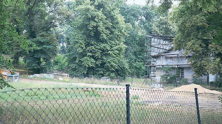 Politikum. Um den Park an der maroden Villa Schlieffen war vor dreieinhalb Jahren ein Streit entbrannt. Nun soll ein Teil des Parks Ende des Jahres wieder zugänglich sein.