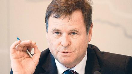 Verstimmt. Brandenburgs Finanzminister Christian Görke (Linke) passt der Alleingang des Bundes nicht.