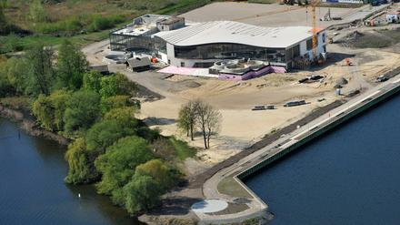 Die unvollendete Therme in Werder.