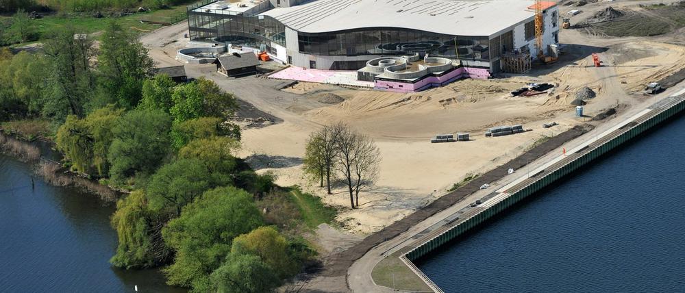 Die unvollendete Therme in Werder.