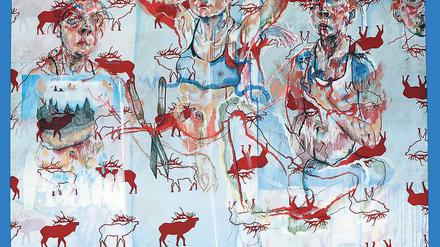 Grüße aus Lascaux. Die Höhlenmalerei spiegelt sich im Werk von Lilly Elsner, findet Kunstraumleiter Mikos Meininger. Auch damals begeisterte man sich für Tiere.