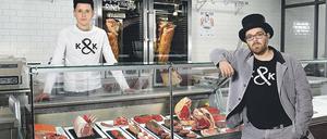 Metzgerei im veganen Epizentrum. Die Tiere, die in der Kreuzberger Fleischerei „Kumpel &amp; Keule“ verarbeitet werden, besucht Hendrik Haase regelmäßig. Dafür muss er aber weit in den Süden fahren, denn in Brandenburg ist das Angebot knapp.