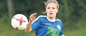 Stürmisch. Angreiferin Melissa Kössler.