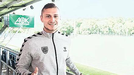 Er soll künftig hinten dicht machen. Franko Uzelac ist ein neuer Verteidiger für den SVB.