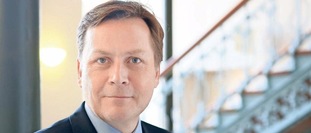 Vorausschauend. Empirische Bildungsforschung könnte in Verbindung mit digitalen Medien für Potsdam ein großes Thema werden, so Günther.