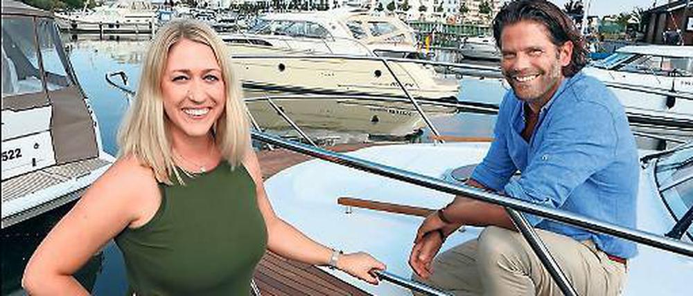 Branchenkenner. Catina Burchardi und Daniel Barkowski haben viel vor.