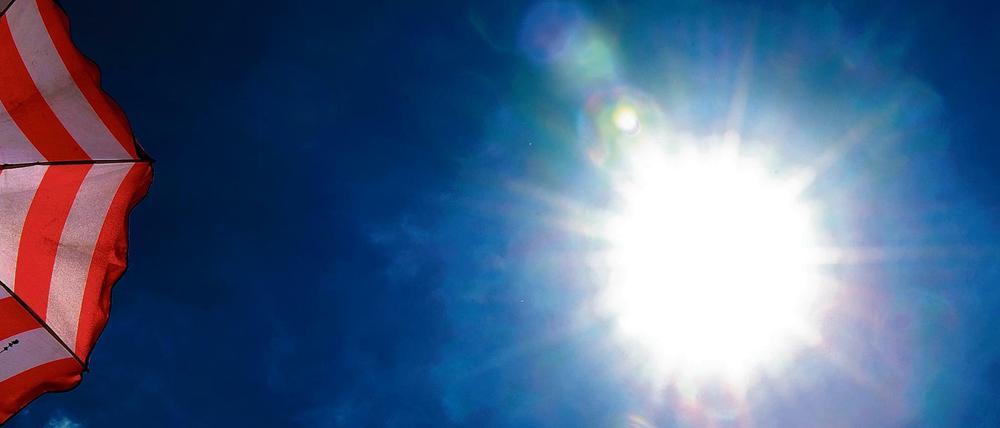 Sommerhitze im Mai. Heute könnten es 32 Grad in Berlin werden.
