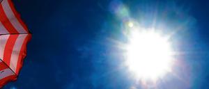 Sommerhitze im Mai. Heute könnten es 32 Grad in Berlin werden.