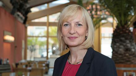 Für die Linke tritt Martina Trauth als Oberbürgermeisterkandidatin an.
