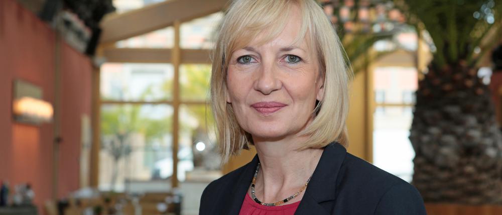 Für die Linke tritt Martina Trauth als Oberbürgermeisterkandidatin an.