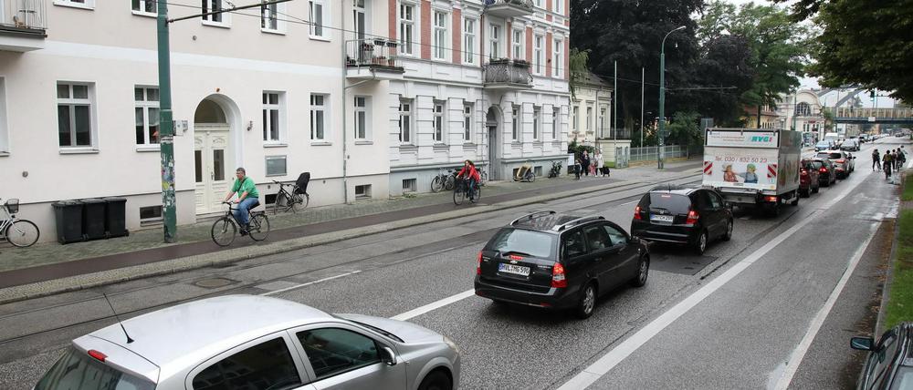 Bessere Luft trotz Trockenheit: In der Zeppelinstraße wurde zuletzt eine geringere Belastung mit Stickstoffoxid gemessen.