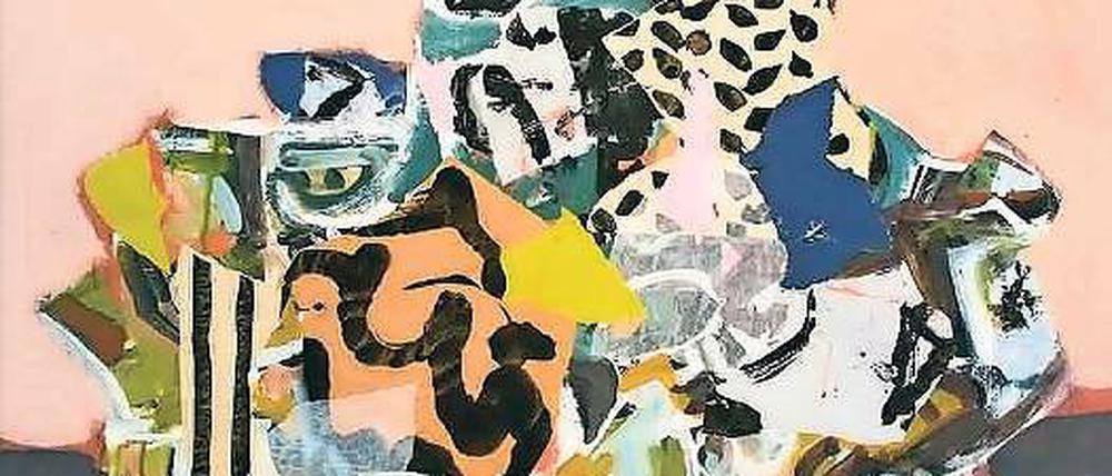 Die Werke von Sonja Eschefeld sind irgendwo nicht weit entfernt von der Formenwelt eines Max Ernst angesiedelt.