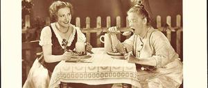 Doppel. Schauspielerin Henny Porten spielte im Film „Kohlhiesels Töchter“ 1920 beide Schwestern.