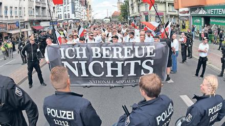 Wiederholungsgefahr. Spandau wird jedes Jahr zum Neonazi-Treff.