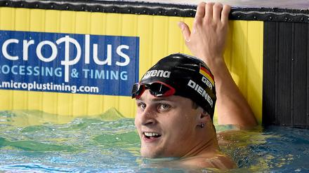 Bronzenes Ende. Christian Diener wurde mit der Staffel Dritter.