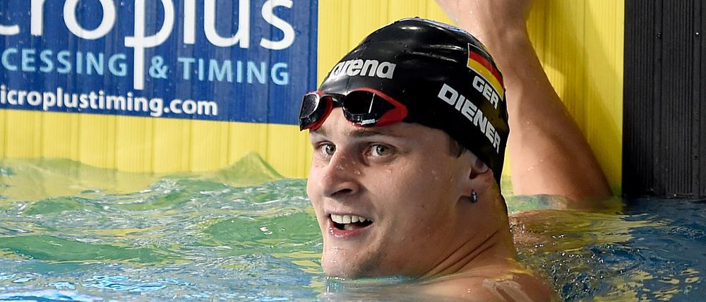 Bronzenes Ende. Christian Diener wurde mit der Staffel Dritter.