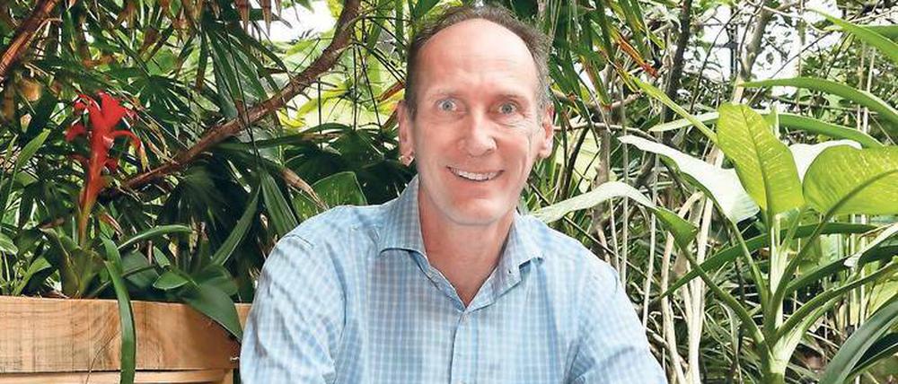 Dschungelexperte. Michiel Illy, 52, ist seit Anfang des Jahres Geschäftsführer von Tropical Islands. Er lebt mit seiner Familie in Potsdam. Die Biosphäre findet er zu beschaulich. 