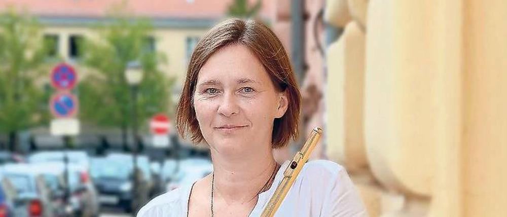 Verführerisch. Bettina Lange hörte schon als Kind die Flötenstimme aus dem Orchester heraus.