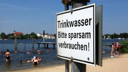 Hitze in Potsdam.