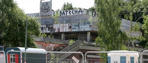 Dem Abriss geweiht? Das "Minsk" in Potsdam. 