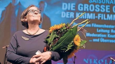 Bewegend. Andrea Palent eröffnete am Samstag vor stehenden Ovationen die neue Saison im Nikolaisaal – mit einer „großen Gala der Krimi-Filmmusik“. Es ist die letzte Saison, die sie gestaltet. Die Programmleitung des Hauses übernahm sie 2000. Die Musikfestspiele Potsdam Sanssouci liegen seit 1990 in ihren Händen.