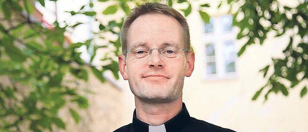 Nachhaltig. Pfarrer Arnd Franke will als künftiger Propst den Zusammenhalt aller Christen in Potsdam stärken. Für ihn ist die Kirche Wegbereiter einer neuen Gesellschaft. Foto: Martin Müller