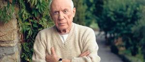 Ausgetrickst. Pablo Picasso war zu lebhaft für das Bild, da versuchte es Vaccaro mit einem Kunstgriff.