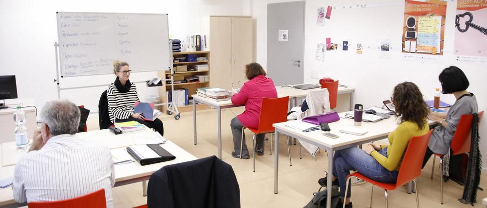 Breitgefächertes Kursangebot. Die Volkshochschule ist eine der drei Einrichtungen, die im Bildungsforum vertreten ist.