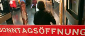 Die Ladenöffnungszeiten an Sonntagen sorgen in Potsdam seit Jahren für Streit.