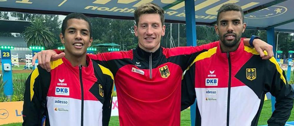 Fünfter der Teamwertung. Marvin Dogue, Alexander Nobis und Patrick Dogue standen bei der WM im Finale.