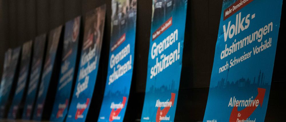 Die AfD kommt an in Brandenburg. Jetzt ist die Partei gleichauf mit der SPD.