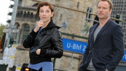 Meret Becker ist nicht nur als Hauptkommissarin im Tatort unterwegs, sondern war in Potsdam gemeinsam mit Mutter und Tochter auch als "Birds" zu erleben.