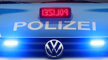 Polizei im Einsatz.