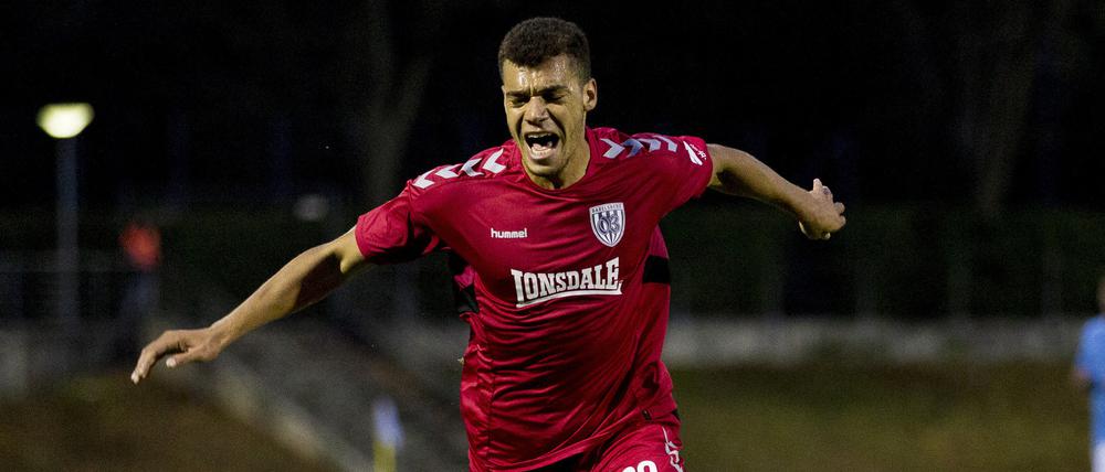 Lionel Salla strauchelte mit dem SV Babelsberg 03 beim FC Viktoria Berlin.