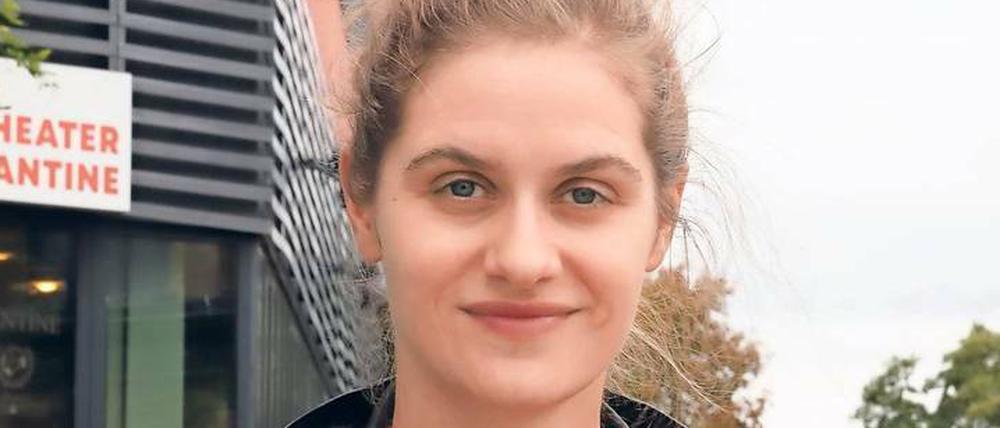 Alina Wolff gehört zu den drei Schauspielern, die Bettina Jahnke aus Neuss mit nach Potsdam brachte.