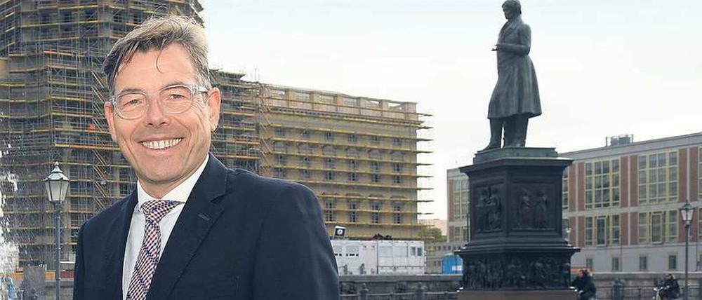 Er zieht jetzt ins größte Schloss: Hartmut Dorgerloh war als Direktor der Preußischen Stiftung Schlösser und Gärten eine Institution. Seit Juni ist der Generalintendant des Humboldt-Forums in Berlin.