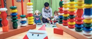 Viele Kinder, wenig Personal. Eltern beklagen sich über Engpässe an Werderaner Kita.
