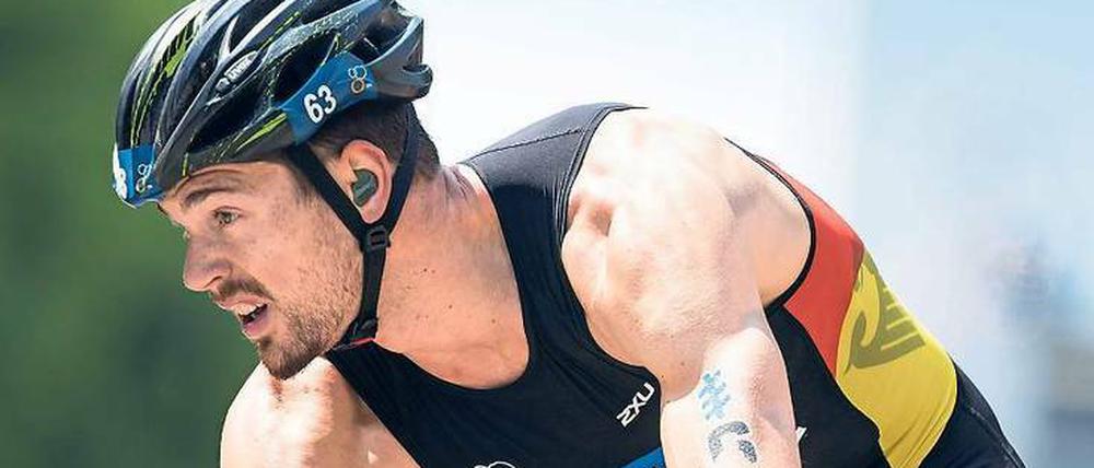 Eisenmann. Franz Löschke absolvierte seine erste Triathlon-Langdistanz.